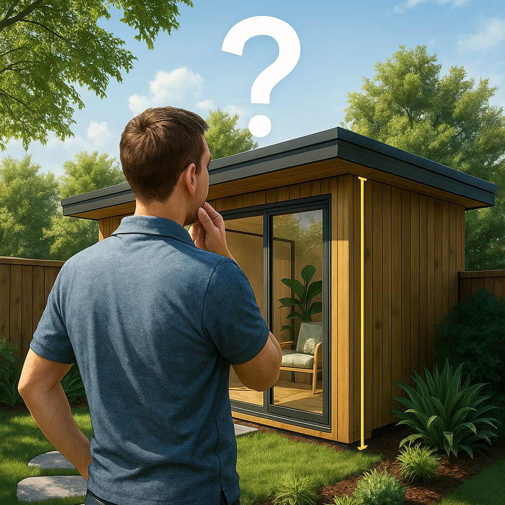 Waar mag je een tuinhuis plaatsen?